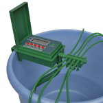Sistem automat de irigat cu aspersoare si temporizator, VidaXL
