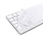 Husa pentru tastatura Apple Magic Keyboard, Kwmobile, Alb, Silicon, 38920.03, kwmobile