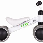 Bicicletă echilibrată, mini bicicletă Practică Ecotoys albe, ECOTOYS