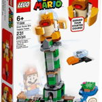LEGO Super Mario: Turn basculant Seful Sumo Bro 71388, 6 ani+, 231 piese