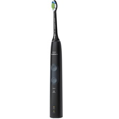 Set de periute de dinti, Philips HX6830/35 Protective Clean 4500, 2 programe de curatare, 2 buc, Negru/Roz Set de periute de dinti, Philips HX6830/35 Protective Clean 4500, 2 programe de curatare, 2 buc, Negru/Roz