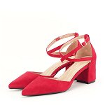 Pantofi rosii eleganti Petra 03