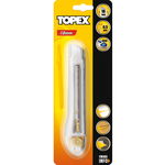 Cutter, latime lama 18mm, carcasa metal, 17B103, Topex, Topex