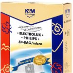 Sac aspirator PHILIPS/ELECTROLUX EP-BAG MICRO , 4 buc., König & Meyer