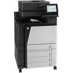 Multifunctionala HP LaserJet Enterprise flow M880z, laser, color, format A4, fax retea, duplex