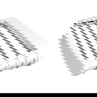 Uscator de rufe, Vileda, Aluminiu, Gri/Alb, Capacitate de uscare 5m