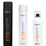 Pachet Fixativ Spray cu Fixare Puternica, Fixativ cu Fixare Flexibila, Luciu de Par ETB Hair, ETB Hair