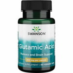 Acid glutamic, 500mg, 60cps - Swanson, SWANSON