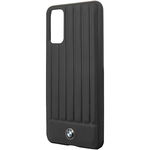 Husa de protectie  Leather Signature pentru Samsung Galaxy S20 - Black, BMW