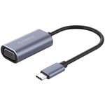 Adaptor Orico 1x USB tip C Male - 1x VGA Female, 0.15 m, gri-negru, Orico