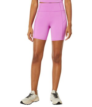 Imbracaminte Femei THRIVE SOCIETE Stash Pocket Bike Shorts Azalea, THRIVE SOCIETE