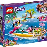 LEGO Friends - Petrecerea pe barca 41433, 640 piese, LEGO