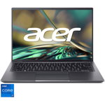 Laptop ultraportabil Acer Swift X SFX14-51G​ cu procesor Intel® Core™ i7-1260P pana la 4.70 GHz, 14, 2.2K, IPS, 16GB, 1TB SSD, NVIDIA® GeForce RTX™ 3050Ti 4GB GDDR6, No OS, Green, Acer
