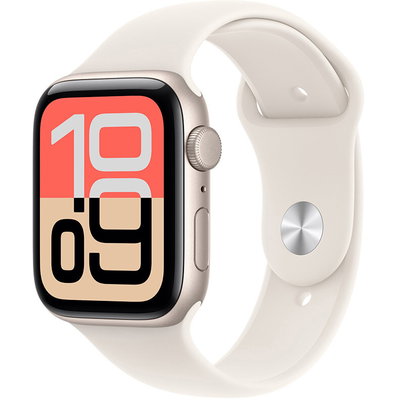 Apple Watch SE 3 GPS 40 mm Starlight Aluminium Case Starlight Sport Band - M/L