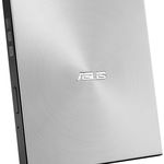 Unitate optica notebook ASUS ASUS ZenDrive U7M DVD writer extern 8X ultra-subtire 13.9mm , include 2 discuri DVD M-DISC de 4.7GB, compatibil cu Windows si Mac OS, ASUS Webstorage gratuit 12 luni, Nero BackItUp, E-Green, Argintiu