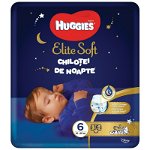 Scutece chilotel de noapte Huggies Elite Soft Pants Overnight 6, 15-25 kg, 16 buc, Huggies