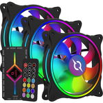 Ventilator Vela 120mm Three Fan Pack, AQIRYS