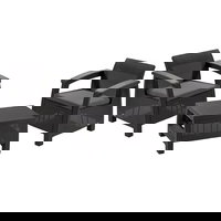 Set mobilier de gradina Corfu II Weekend Grafit/ Gri-rece, Keter