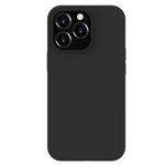 Husa Lemontti Liquid Silicon MagCharge compatibil cu iPhone 14 Negru, protectie 360°, material fin, captusit cu microfibra