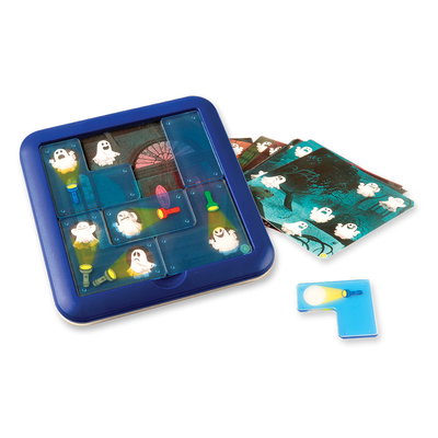 Joc de logica Ghost Hunters cu 60 de provocari limba romana, Smart Games