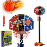 Set de baschet pentru copii Super Sport Basketball, Inaltime reglabila 52 - 115 cm + Minge, NYTRO