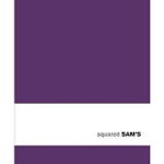 SAM's Notebook Squared - PURPLE, 