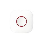 Buton de panica wireless Hikvision DS-PDEB1-EG2-WE(B), 1 buton, 1.2 km, 868 MHz, alb, HikVision