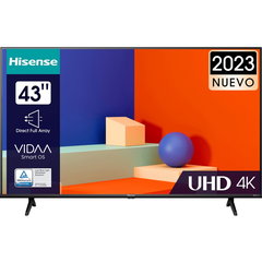 Televizor smart Hisense - A6K, 43'', DLED, 4K, negru