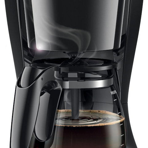 Cafetiera PHILIPS Daily Collection HD7461/20, 1.2l, 1000W, Pana la 15 cesti, negru