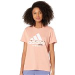 Imbracaminte Femei adidas Tennis Graphic Logo T-Shirt Ambient Blush