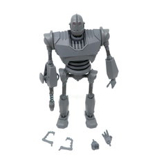 Figurina Articulata The Iron Giant Diecast Battle Mode Version Previews Exclusive 16 cm, Sentinel Comics