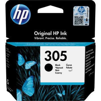 Cartus cerneala HP 305 pentru HP Deskjet 2320, 2710, 2720, HP Deskjet Plus 4000 series, HP Envy 6000 series, Envy Pro 6000 series, 120 pagini, Negru