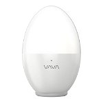 Lampa de veghe Smart VAVA CL013 LED, Control Touch, Alba, 0