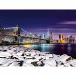 Puzzle Ravensburger - Iarna in New York, 1500 piese