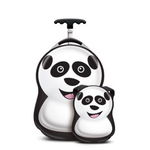 Set Troler si Ghiozdan Cheri the Panda, The Cuties and Pals