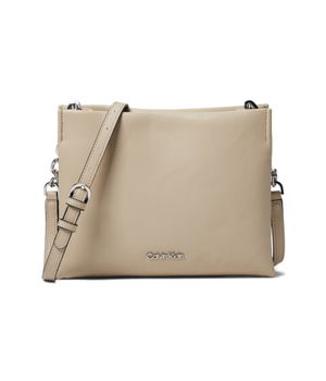 Genti Femei Calvin Klein Kaitlyn Crossbody Mushroom, Calvin Klein