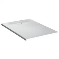 Cadita de dus slim 150x80 rectangulara texturata alb   65230001800, Vitra
