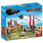 Playmobil - Dragons - Gobber Si Lansatorul De Oi