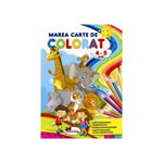 Marea carte de colorat 4-5 ani, 