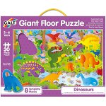 Puzzle Podea: Dinozauri (30 piese), Galt, 2-3 ani +, Galt
