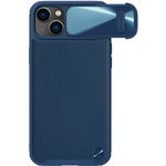 CamShield Armor Pro pentru iPhone 14 Pro cu capac camera inel suport albastru, Nillkin