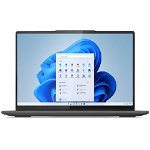 Laptop Lenovo Yoga Pro 9 16IRP8 cu procesor Intel® Core™ i9-13905H pana la 5.40 GHz, 16", 3.2K, Mini LED, 165Hz, Touch, 32GB, 1TB SSD, NVIDIA® GeForce RTX™ 4060 8GB GDDR6, Windows 11 Pro, Storm Grey, 3y on-site Premium Care