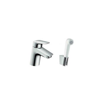 Baterie lavoar Hansgrohe Logis cu dus pentru igiena intima, fara ventil - 71290000, Hansgrohe