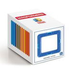 Joc magnetic de constructie Square Set, 12 piese in forma de patrat, Magformers, 