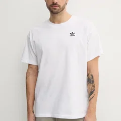 adidas Tricou Trefoil Essentials JD0373 Alb Oversize