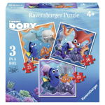 Ravensburger - Puzzle In cautarea lui Dory, 25/36/49 piese