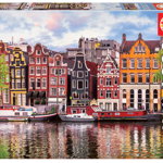 Puzzle cu 1000 de piese - Case din Amsterdam, 