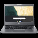 Ultrabook Acer Chromebook 714 CB714-1WT, Intel Core i3-8130U, 14inch Touch, RAM 8GB, eMMC 128GB, Intel UHD Graphics 620, Chrome OS, Grey
