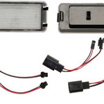 Set lampa numar inmatriculare LED 12V, SEAT AROSA, CORDOBA, IBIZA III, LEON, TOLEDO III 1993-2009, M-TECH