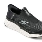 Pantofi sport SKECHERS negri, MAX CUSHIONING ELITE, din material textil, Skechers
